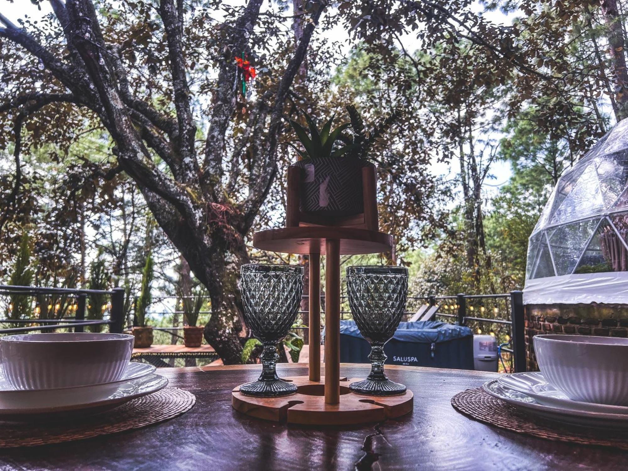 Tres Lunas Domo Mazamitla Buitenkant foto