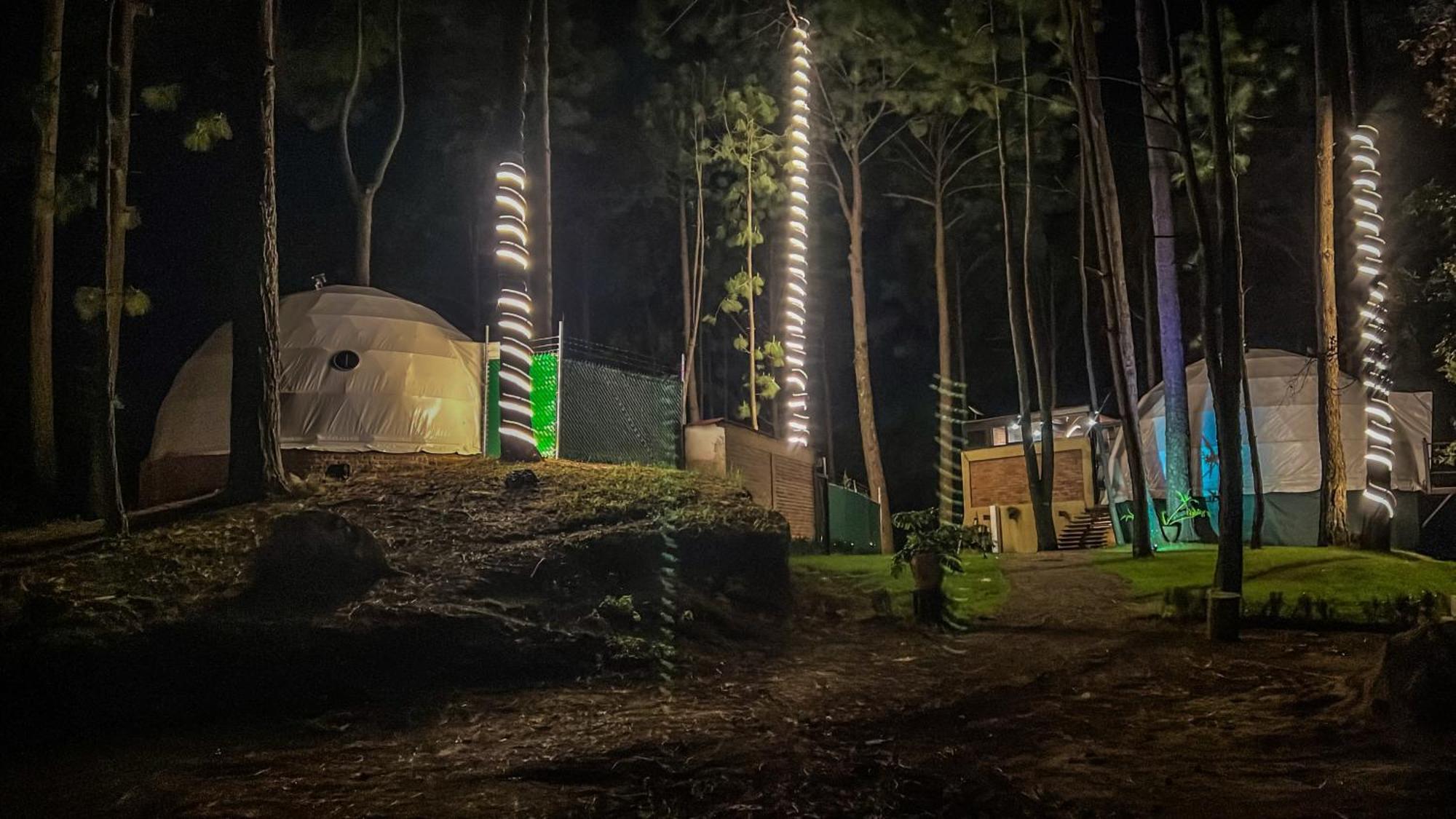 Tres Lunas Domo Mazamitla Buitenkant foto
